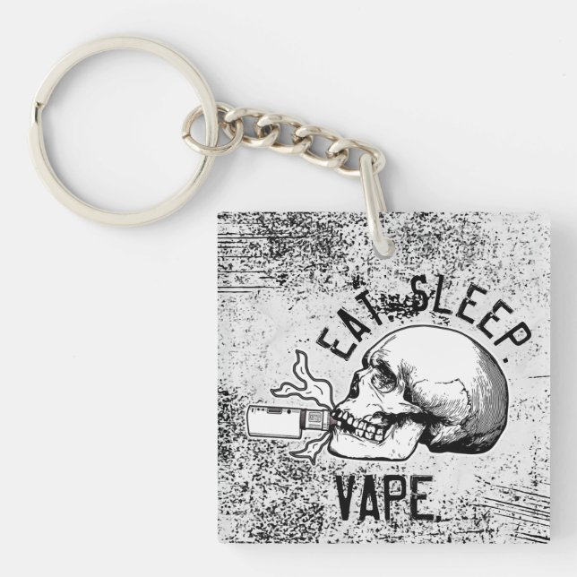 Llavero Come. Duerme. Vape. Camiseta pro-Vaping (Frente)