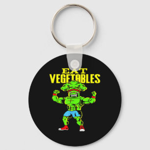 Llavero Come Verduras Divertido Brócoli Fitness FuerzaDepo