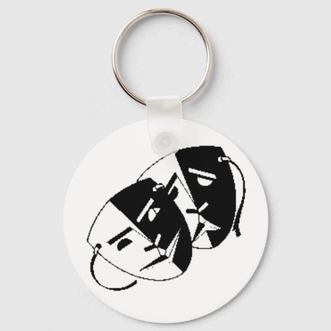 Llavero Comedy and Tragedy (Anverso)