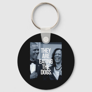 Llavero Comen A Los Perros Apoyando Al Presidente Kamala