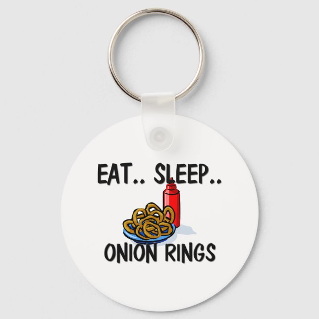 Llavero Comer anillos ONION Sleep (Anverso)