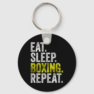 Llavero Comer Boxeo Sleep Boxing de repetición Boxer Lucha