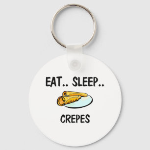Llavero Comer crepes de sueño