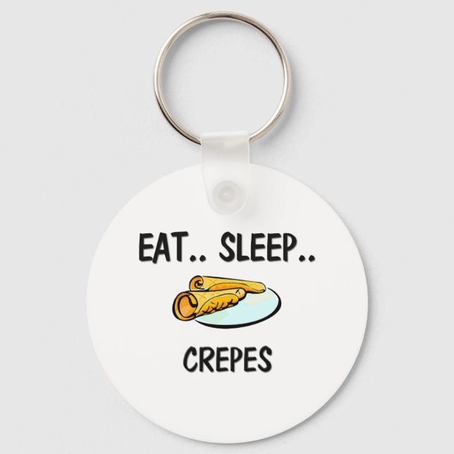 Llavero Comer crepes de sueño (Anverso)