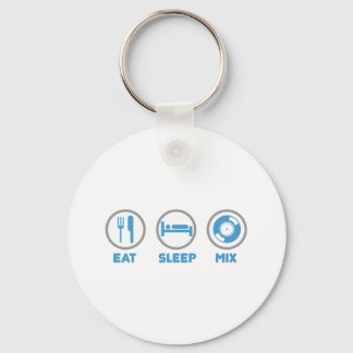 Llavero Comer, dormir, mezclar de nuevo - Decoración music