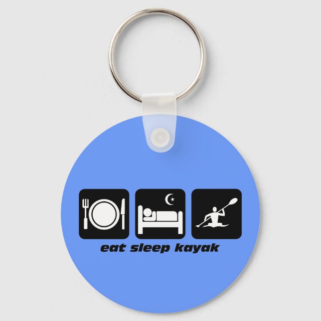 Llavero comer el kayak del sueño (Anverso)
