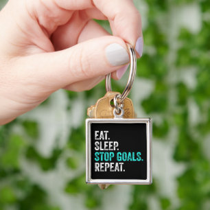Llavero Comer los objetivos de paro de sueño repetidos - R