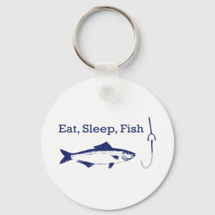 Llavero Comer pescado de sueño
