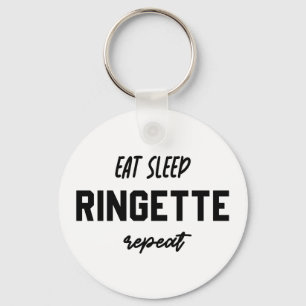 Llavero Comer Ringette Sleep Repetir Ringette Player Regal