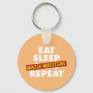 Llavero Comer Sleep WATCH WRESTLING Repetir