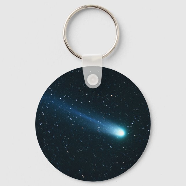 Llavero Cometa en el cielo nocturno (Anverso)