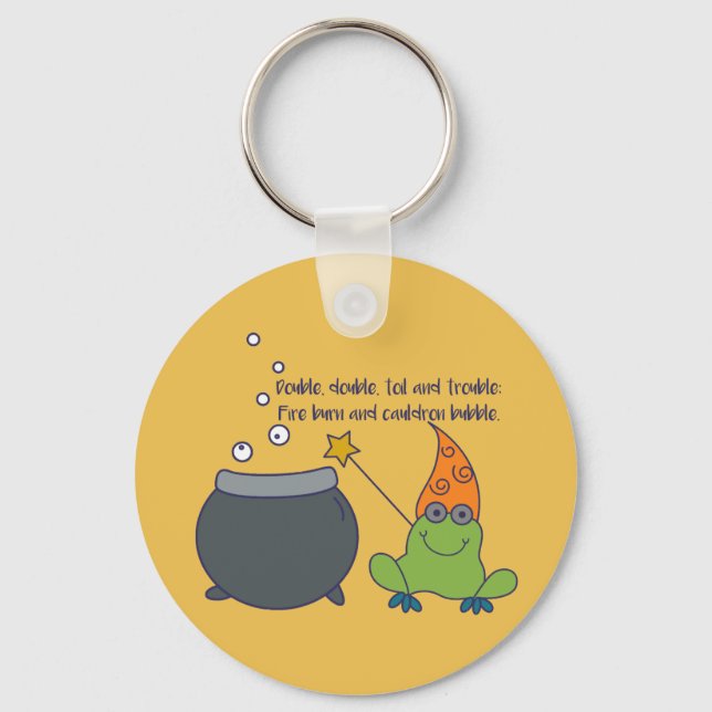 Llavero Comic McBeth Halloween (Anverso)