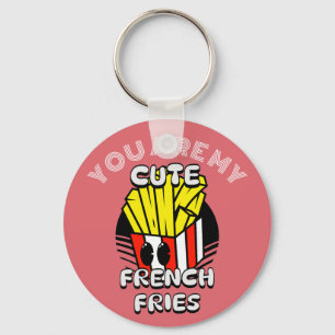 Llavero Comida, deliciosas frutas francesas, regalo person