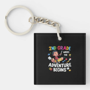 Llavero Comienza la 2ª clase de profesor Adventure