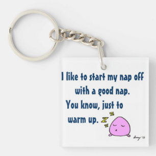 Llavero 'Comienza Mi Napa Con Una Buena Napa'