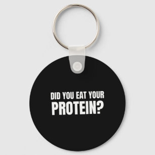Llavero ¿Comiste Tu Proteína Bodybuilding Fitness Humo