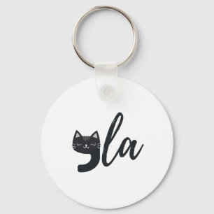 Llavero Comma de gato lindo gracioso La graciosa Kamala Ha