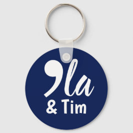 Llavero Comma Kamala y Tim 2024