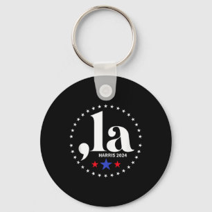 Llavero Comma La Kamala Harris por la presidenta 2024 Funn