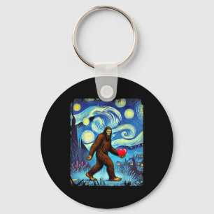 Llavero Cómnito Sasquatch Boys Día de San Valentín de pies