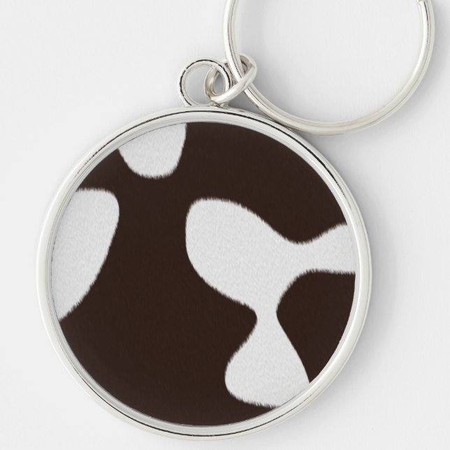 Llavero Cómo ahora vaca marrón (Frente)