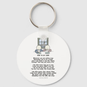 Llavero Cómo comer la sopa - el Goops