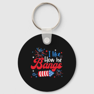 Llavero Como Cómo Explota Fuegos Artificiales Pareja Funny
