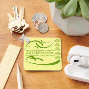 Llavero Como el calor del sol Bendición irlandesa