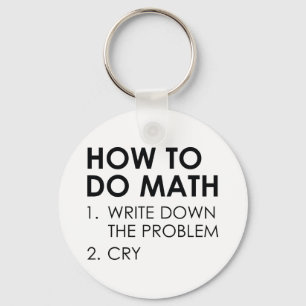 Llavero Cómo hacer matemáticas