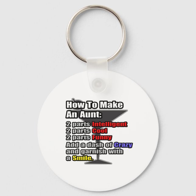 Llavero Cómo hacer una tía (Anverso)