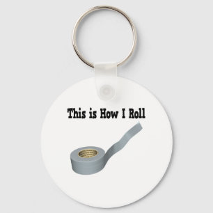 Llavero Cómo hago rodar la cinta ductora