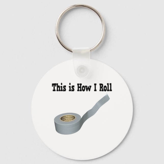 Llavero Cómo hago rodar la cinta ductora (Anverso)