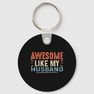 Llavero Como mi marido Vintage Cute Fathers Day WiFi de la