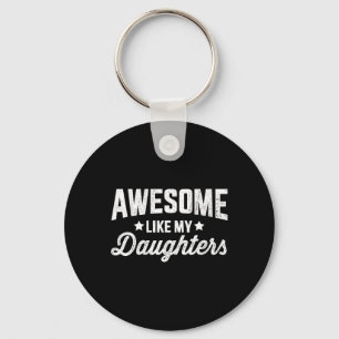 Llavero Como Mis Hijas Para El Día Del Padre Y El Cumpleañ