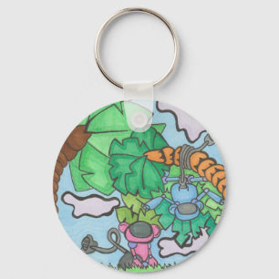 Llavero ¿Cómo son los monos?