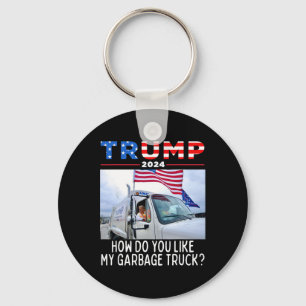 Llavero Cómo Te Gusta Mi Camión Basura Votando Trump 2024