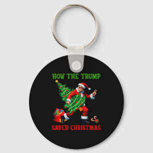 Llavero Cómo Trump Salvó La Navidad Divertida Navidad De T