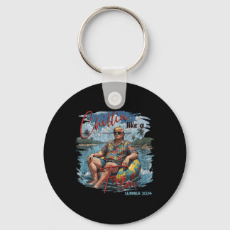 Llavero Como un Felon Retro Verano Vintage Gracioso Trump