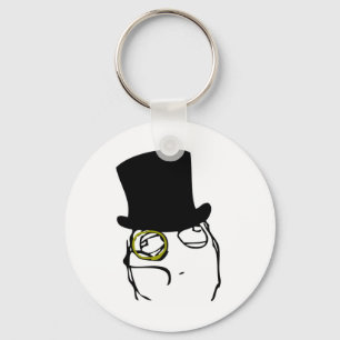 Llavero Como un meme de Sir Rage Face