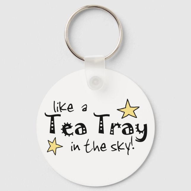 Llavero Como una bandeja de té en el cielo (Anverso)