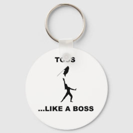 Llavero Como una cadena de claves de jefe