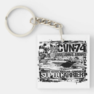 Llavero Compañía aérea John C. Stenis Acrylic Keychain