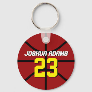 Llavero Compañía de baloncesto de los atletas Red Sports