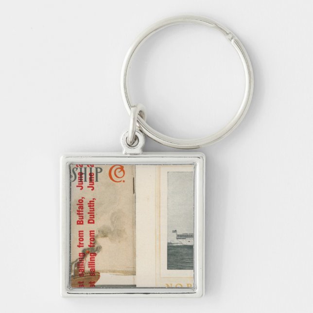 Llavero Compañía de vapor del Norte (Frente)