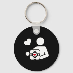 Llavero Companion Cube Gaming Portal Nerd Funny Gamer 1
