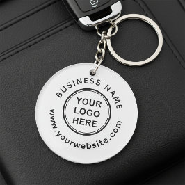 Llavero Company Logo and Custom text promotional