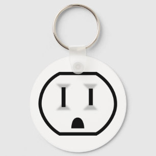 Llavero Compartimento eléctrico divertido