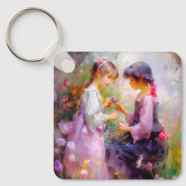 Llavero Compartir Rosas y amistad