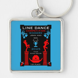 Llavero Competencia Americana de Baile de Línea