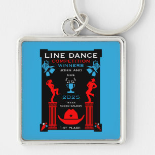 Llavero Competencia Americana de Baile de Línea